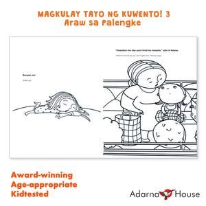 Magkulay Tayo ng Kuwento 3: Araw sa Palengke - Picture and Coloring Book