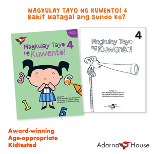 Magkulay Tayo ng Kuwento 4: Bakit Matagal ang Sundo Ko? - Picture and Coloring Book