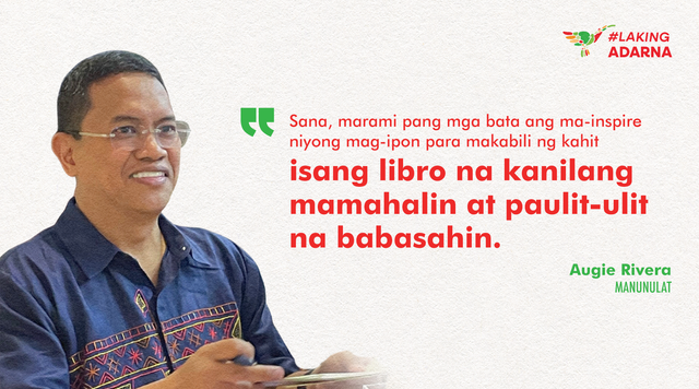 si Augie Rivera ay LAKING ADARNA