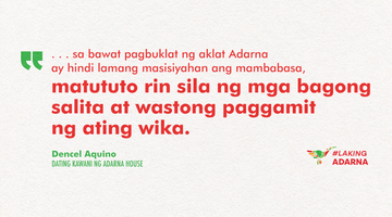Si Dencel Aquino ay LAKING ADARNA