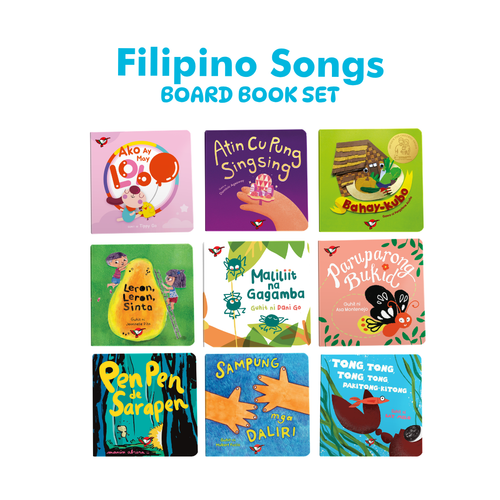 Filipino Songs Board Book Set (9 Titles)