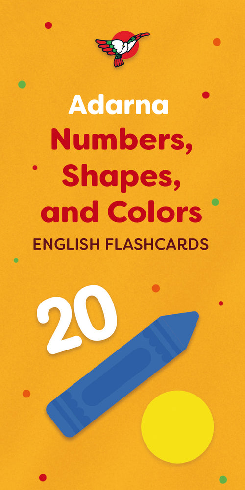 Adarna Numbers, Shapes, And Colors English Flashcards