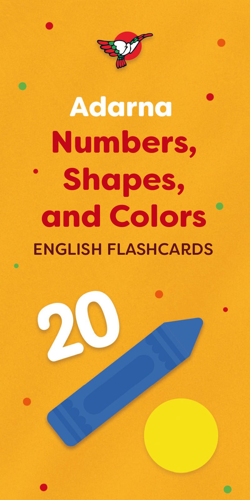 Adarna Numbers, Shapes, And Colors English Flashcards