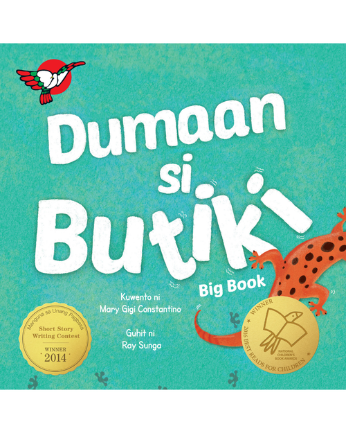Dumaan si Butiki - Board Book