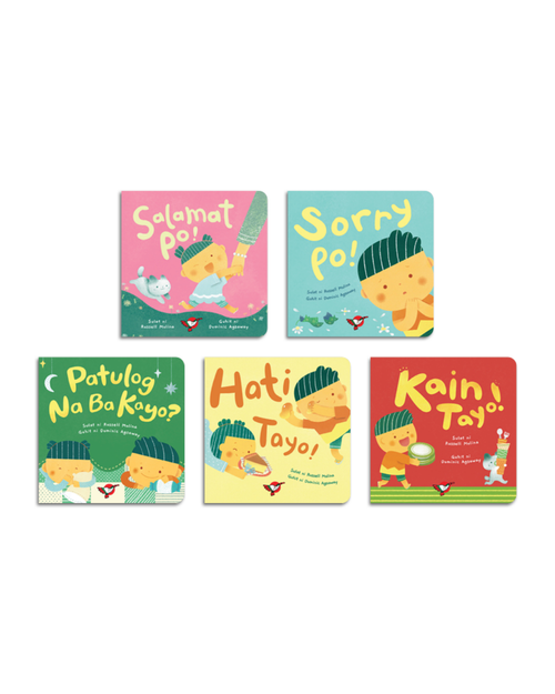 Filipino Values Board Book Bundle (5 titles)