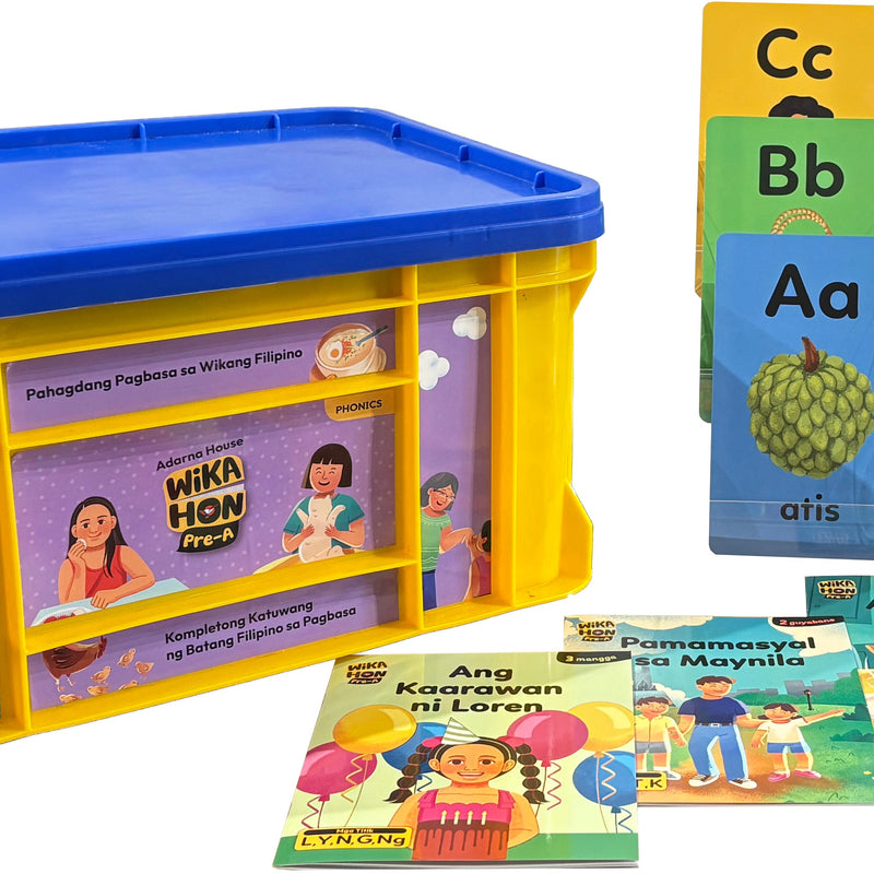 Box Tagalog WiKAHON — Leveled Filipino & English Reader Box Sets | Adarna House