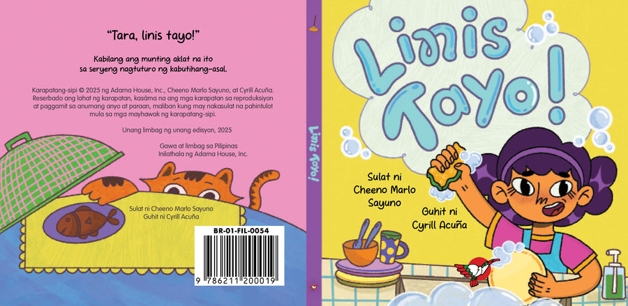 Linis Tayo! - Board Book Filipino