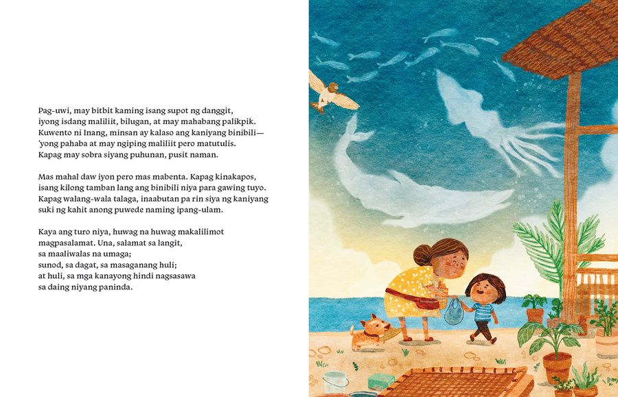 Mga Paruparong Dagat Ni Inang - Picture Book