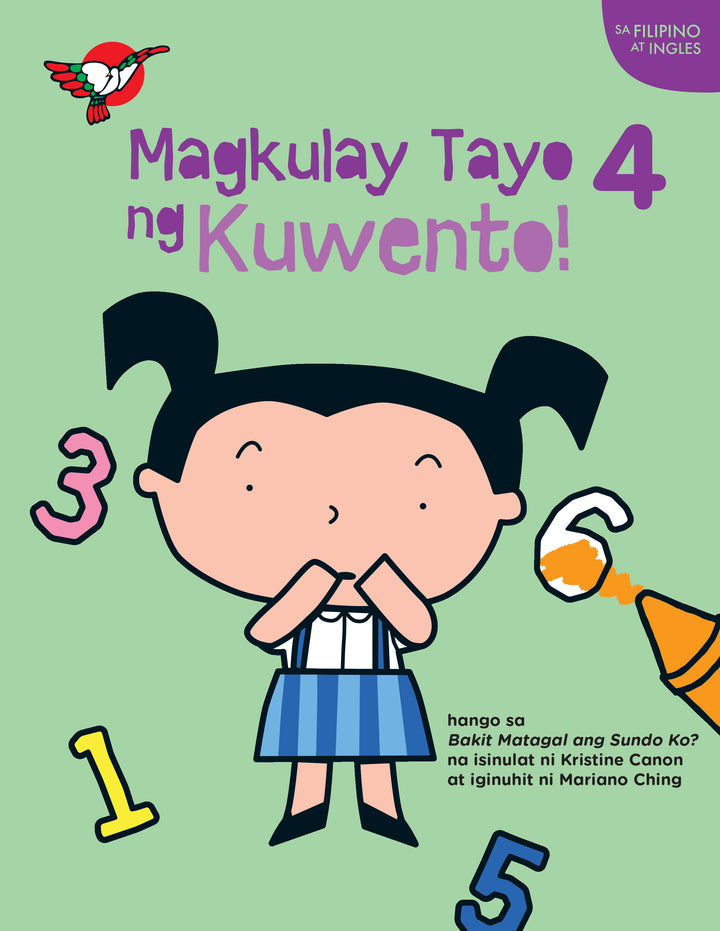 Magkulay Tayo ng Kuwento 4: Bakit Matagal ang Sundo Ko? - Picture and Coloring Book