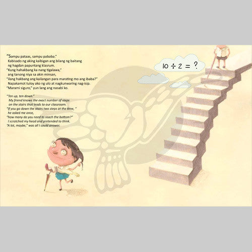 Count Pababa Sampu Pataas, Sampu Pababa — a Filipino book for kids – Adarna House
