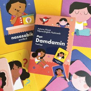 Adarna Filipino-English Flashcards: Mga Damdamin (Set 3)