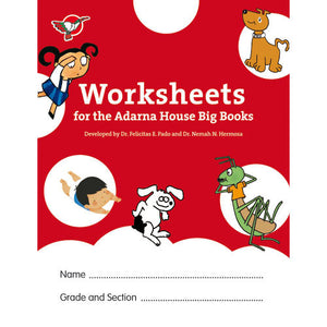 Worksheets for the Adarna House Big Books